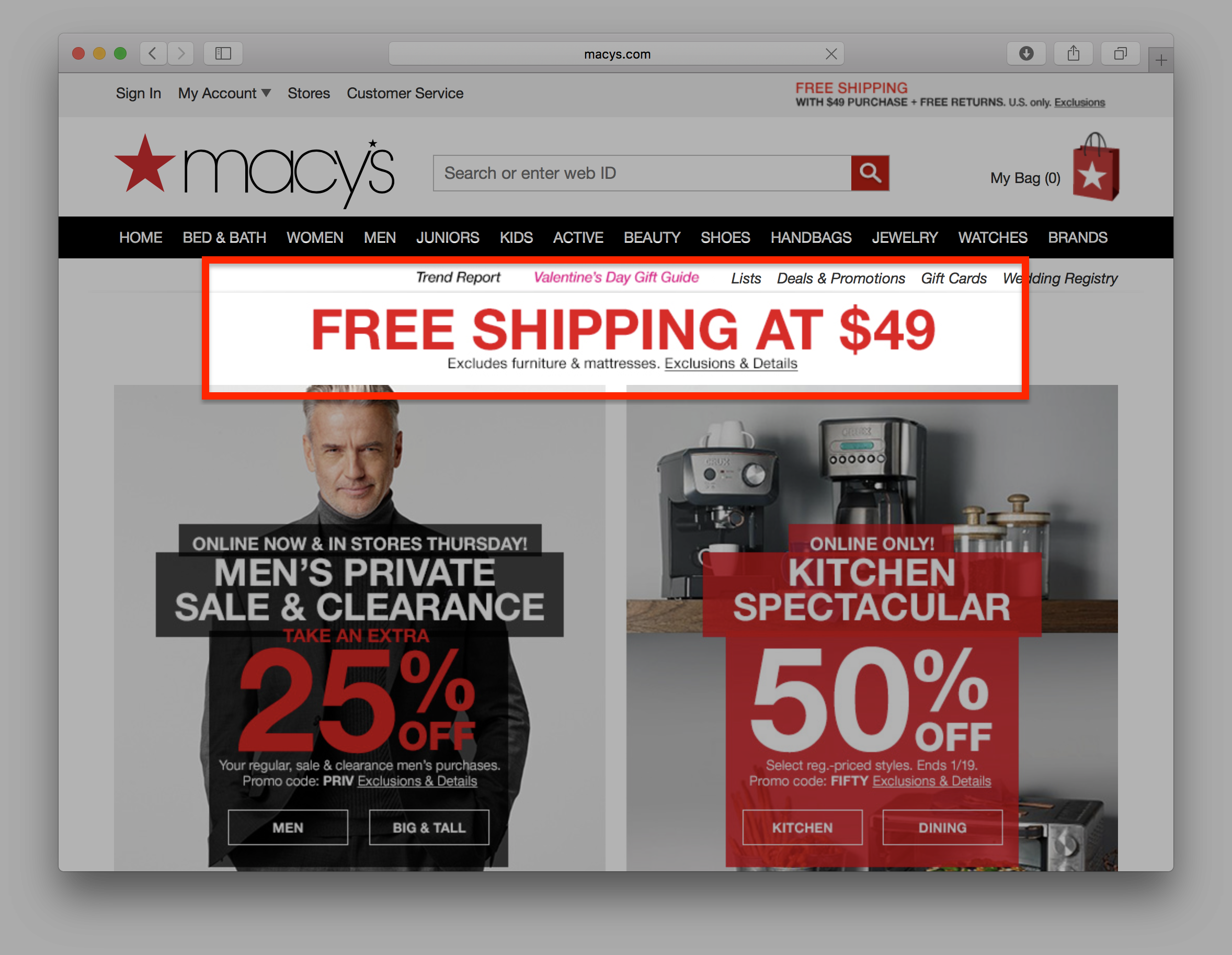 Macy's - Magazine (2356x1826), Png Download
