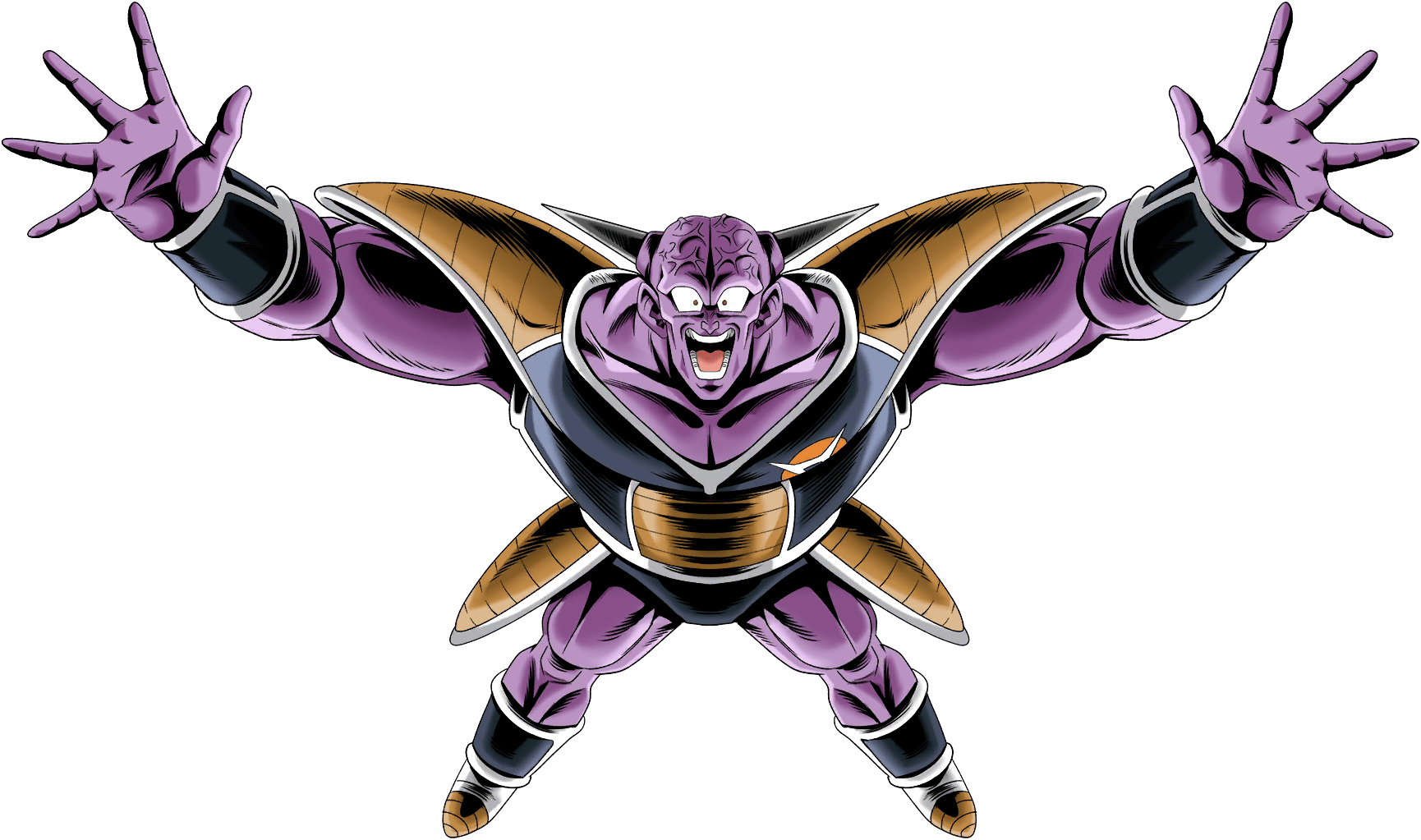 Capitao Ginyu Dbz (1730x1023), Png Download