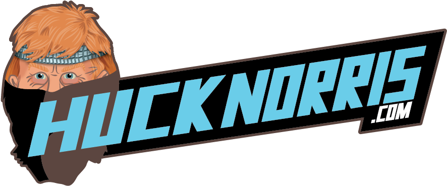 Huck Norris Logo (917x400), Png Download