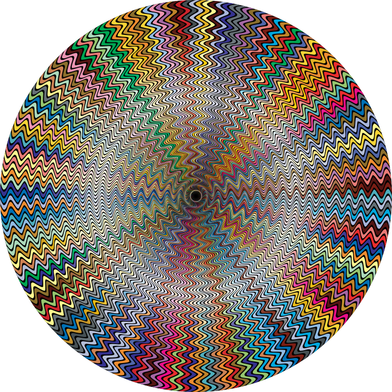 Dense Stylized Starburst Prismatic - Clip Art (786x786), Png Download