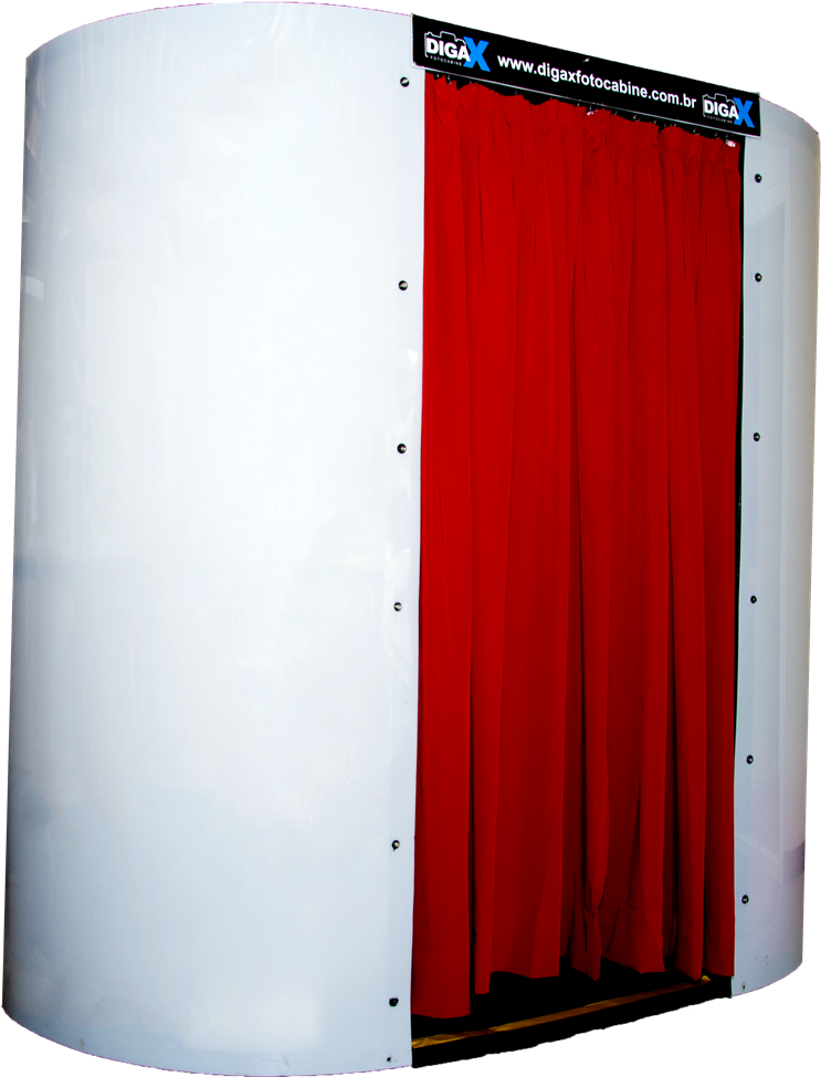 Locação De Cabine Fotográfica Redonda - Cabine De Fotos Png (804x1000), Png Download