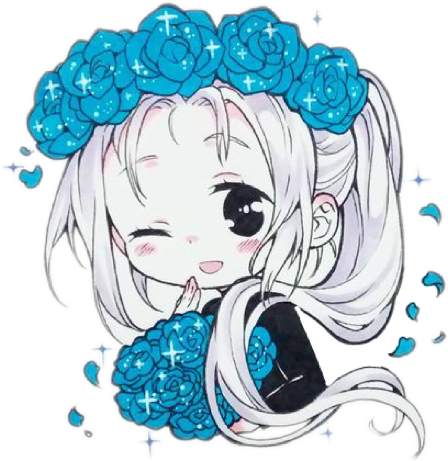 Yuurionice Sticker - Dibujo De Viktor Nikiforov Chibi (1485x1529), Png Download