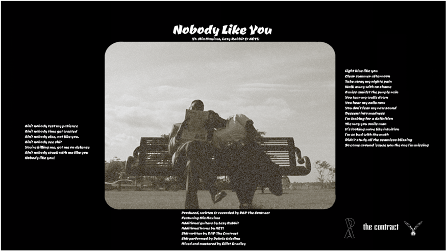 Nobody Like You Digital Booklet - Infantry (1000x625), Png Download