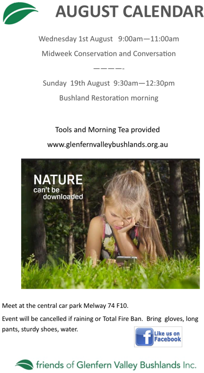 Gvb 2018 08 Working Bee Flyer - Brochure (595x841), Png Download