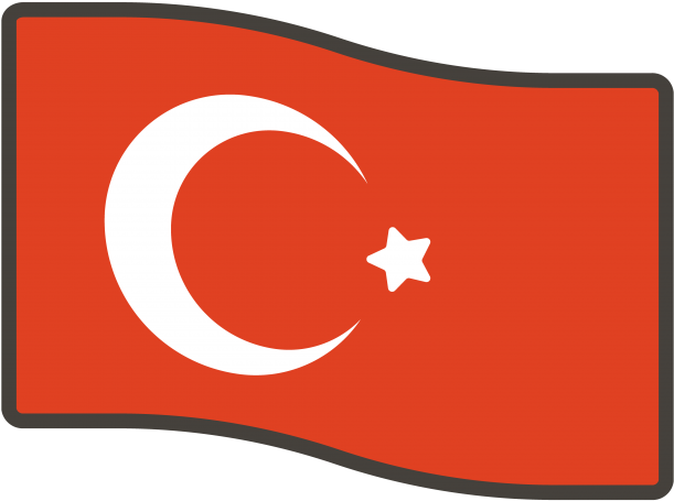 Turkey Flag Emoji (866x650), Png Download