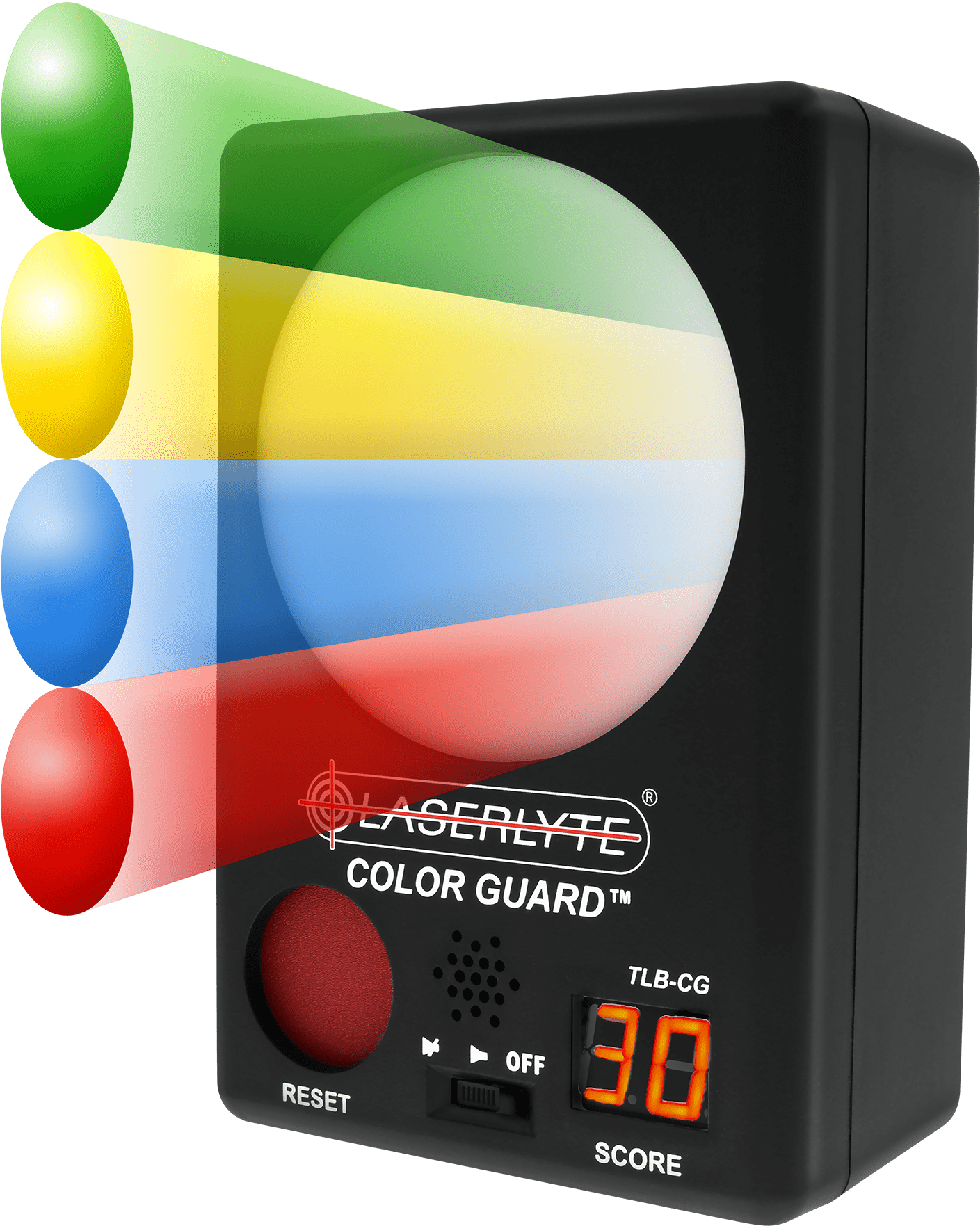 Laserlyte Tlbcg Laser Trainer Color Guard - Graphic Design (1507x1762), Png Download