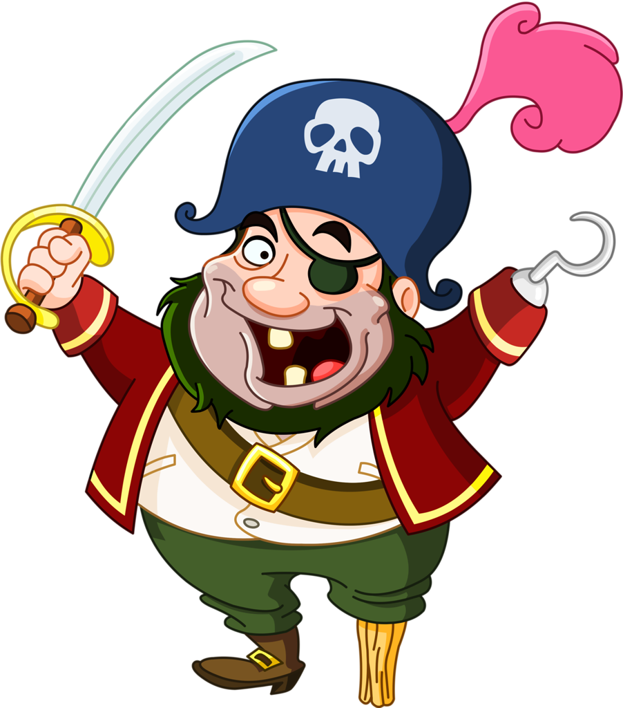 Pirata Pirate Theme, Pirate Day, Pirate Activities, - Pirate Cartoon (902x1024), Png Download