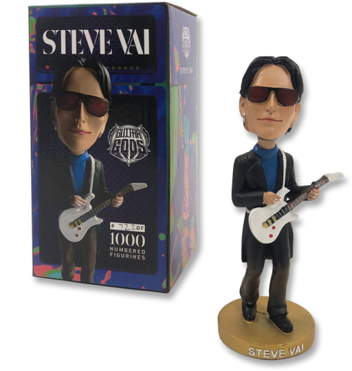 Steve Vai Bobble Head - Figurine (600x600), Png Download