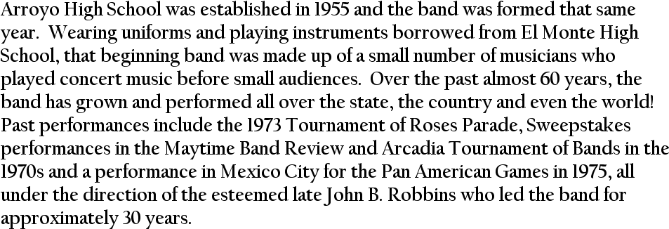 Arroyo High School Band And Color Guard 4921 N - Fiona Lewis Mistakes Were Made (965x349), Png Download