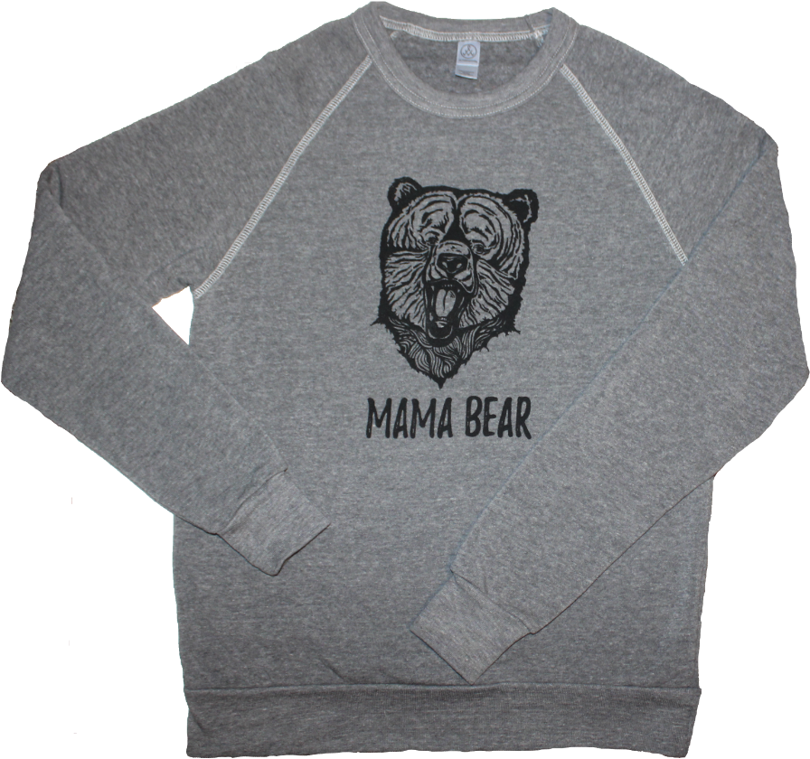 Image Of Mama Bear - Long-sleeved T-shirt (1080x1080), Png Download