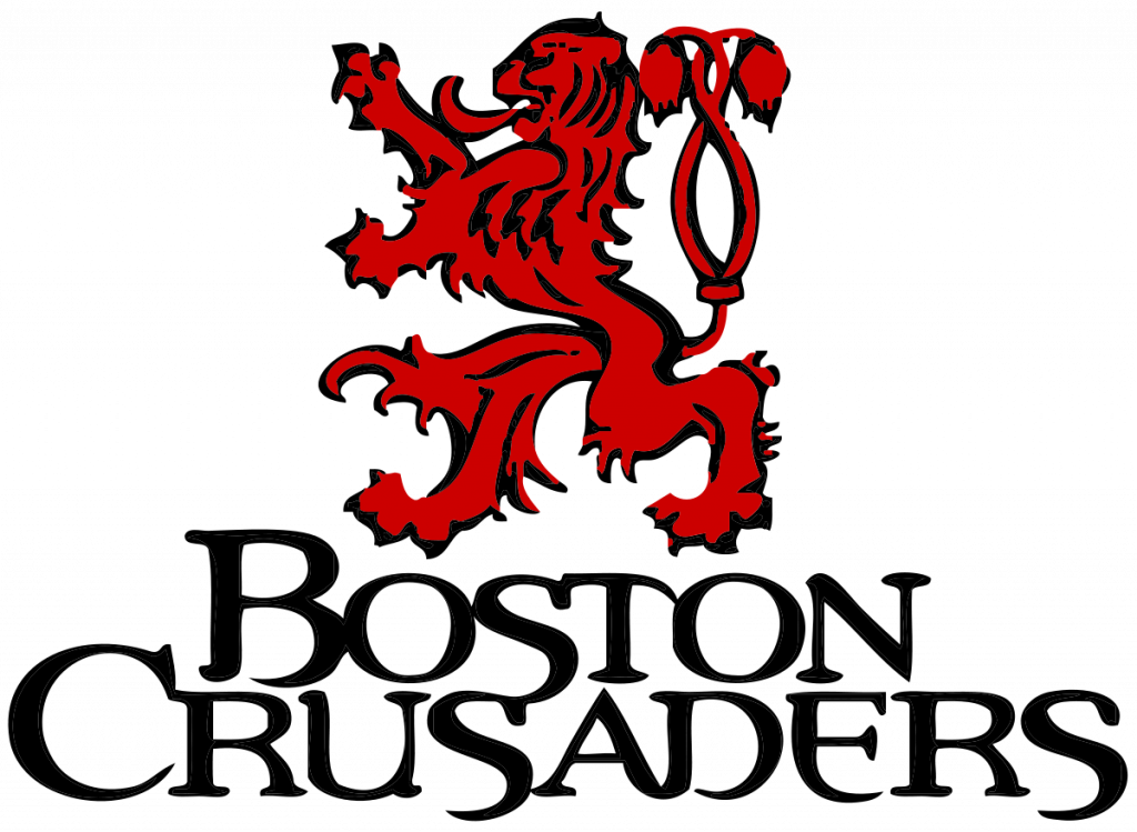 Boston Color Guard Caption Head Michael Townsend Also - Boston Crusaders Drum Corps Logo (1024x749), Png Download