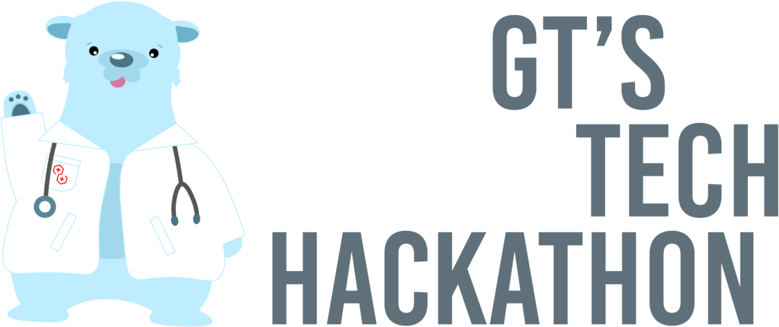 Hackgt's Healthtech Hackathon - Cartoon (1200x513), Png Download