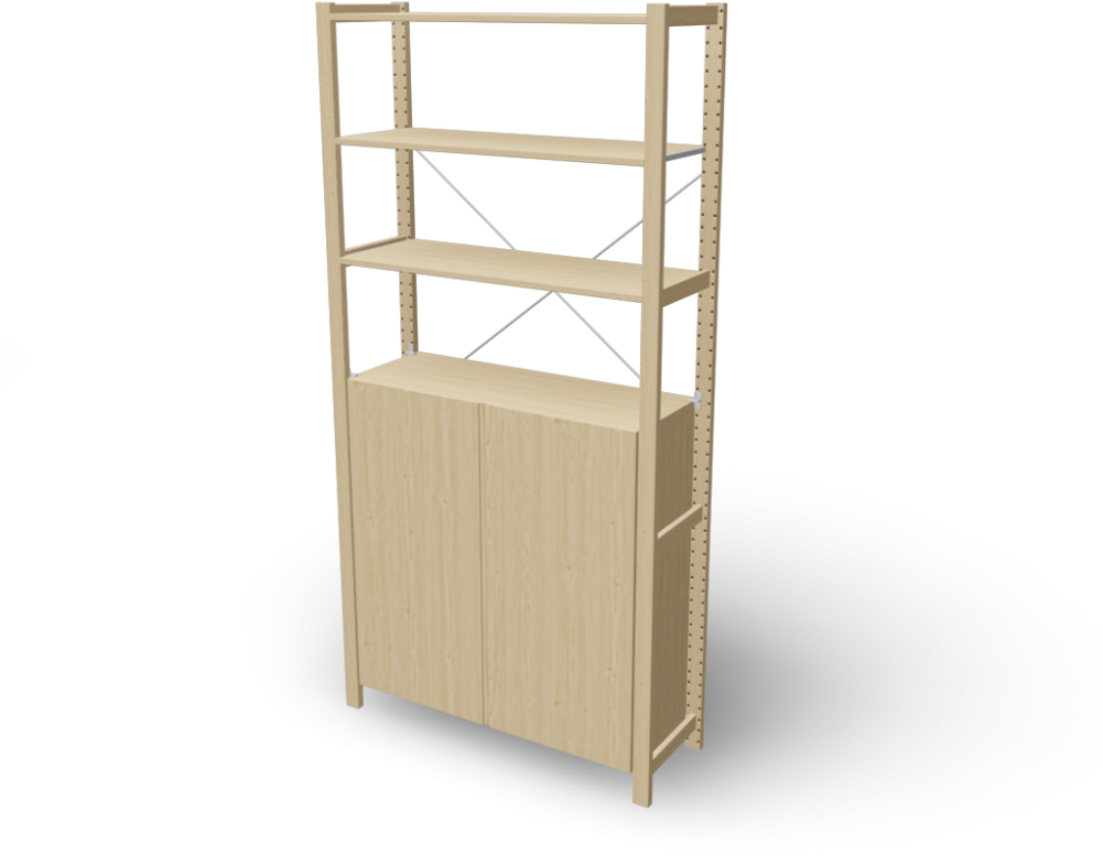Ikea Hejne Shelf - Shelf (1000x1000), Png Download