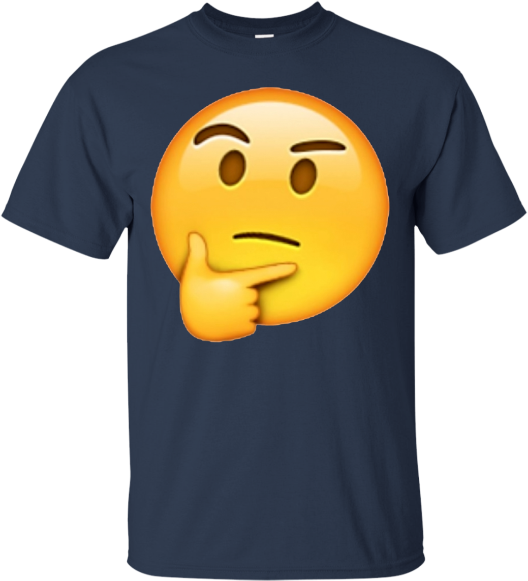 Skeptical Thinking Eyebrow Raised Emoji Tee Shirt - Hamilton Musical Hamilton Merchandise (1155x1155), Png Download