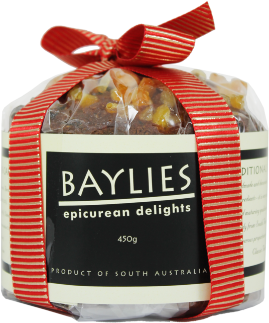 Baylies Christmas Cake 450g - Baked Goods (683x1024), Png Download