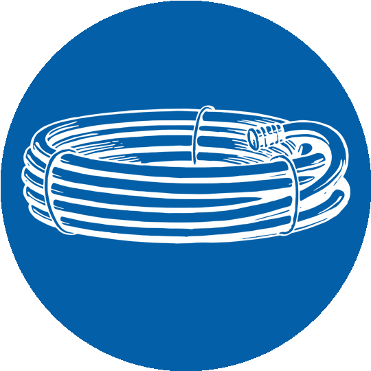 Water Line Installation, Repair And Emergencies - Circle (800x600), Png Download