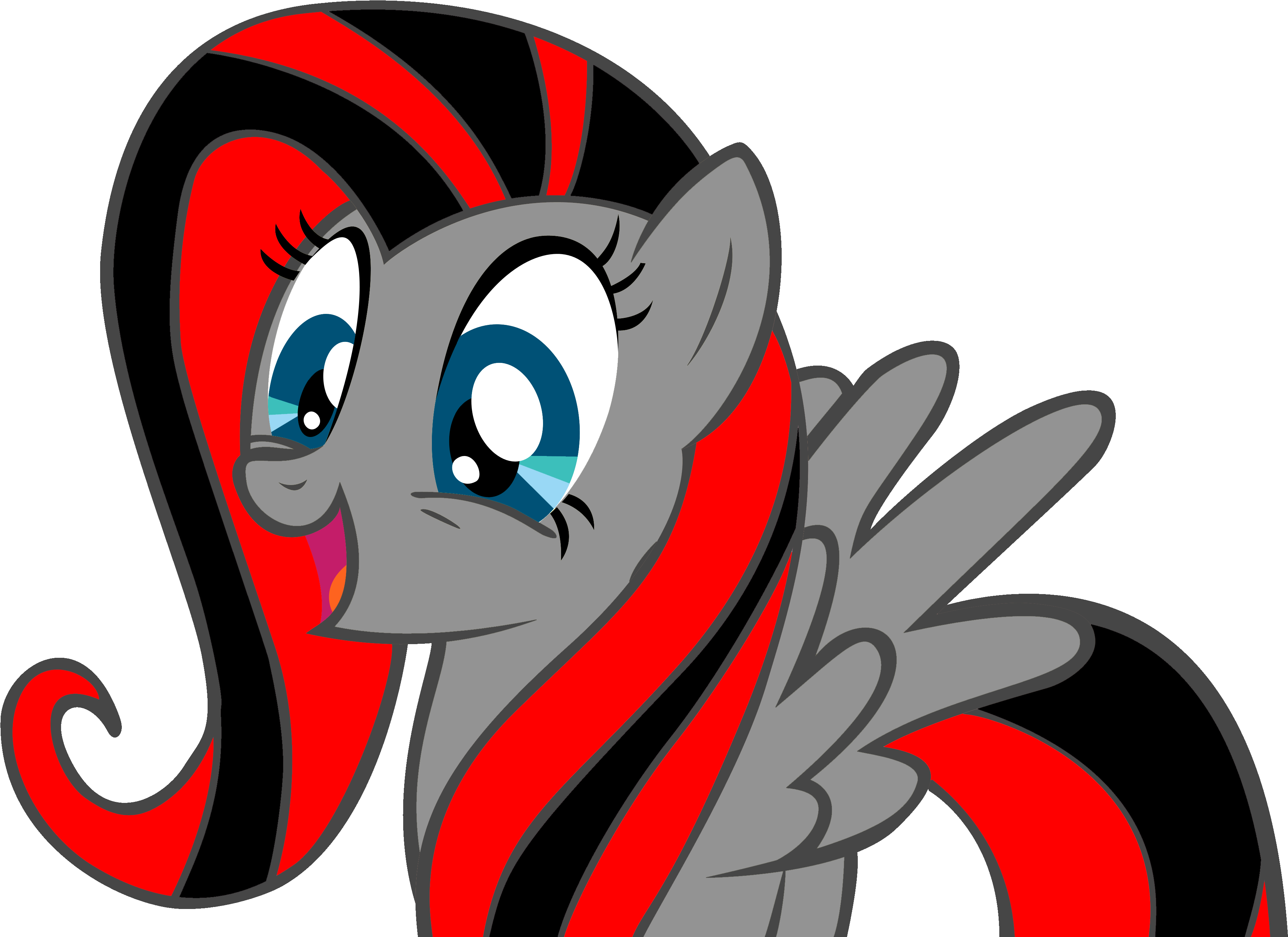 **randomwyrm Rolled A Random Image Posted In Comment - My Little Pony Black And White (4000x3000), Png Download