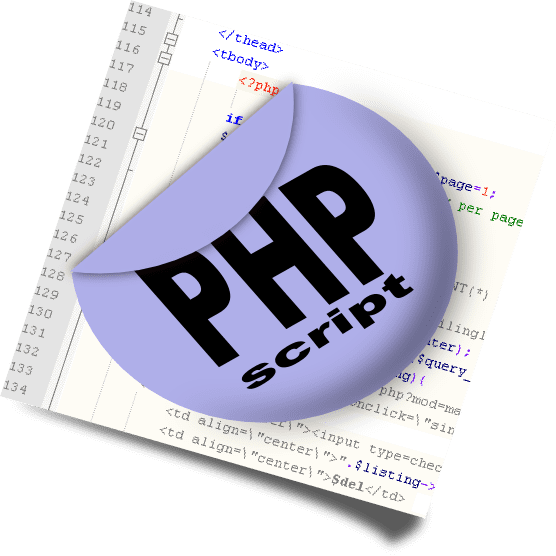 I Will Create Custom Php Script - Circle (556x556), Png Download