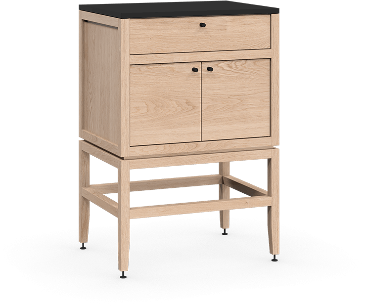 Volitare Cabinet - Nightstand (1112x868), Png Download