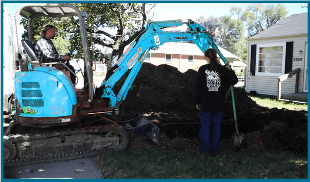 Your City Water Line Service Experts - Compactor (950x375), Png Download