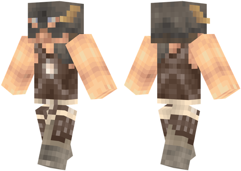 Dovahkiin - Elder Scrolls Minecraft Skin (804x576), Png Download