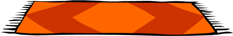 Image Orangerug3 Png Club Penguin Wiki Fandom - Rug Clipart Png (760x480), Png Download