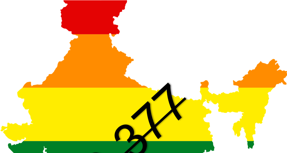 Flat Map Of India (983x516), Png Download