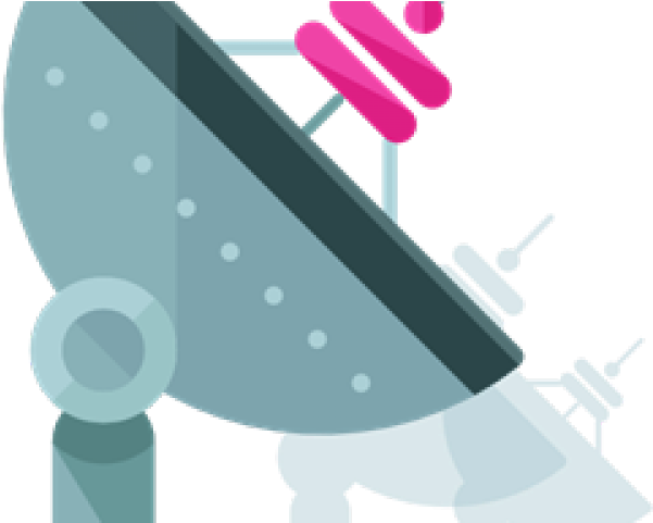 Satellite Clipart Radar Antenna - Portable Network Graphics (640x480), Png Download