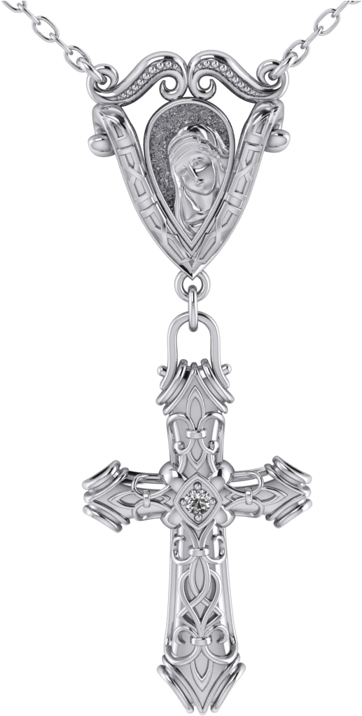 Cross Model Jewelry Cad Model Pendant Full Size Png Download Seekpng