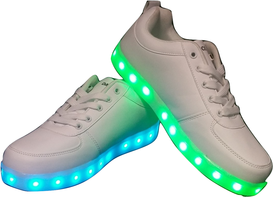 Led Shoe Png - Sneakers (1184x853), Png Download