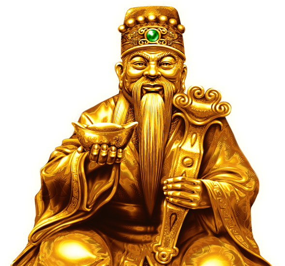 Happy Festival Chinese Gods Lu Xian Character - Religion (878x549), Png Download