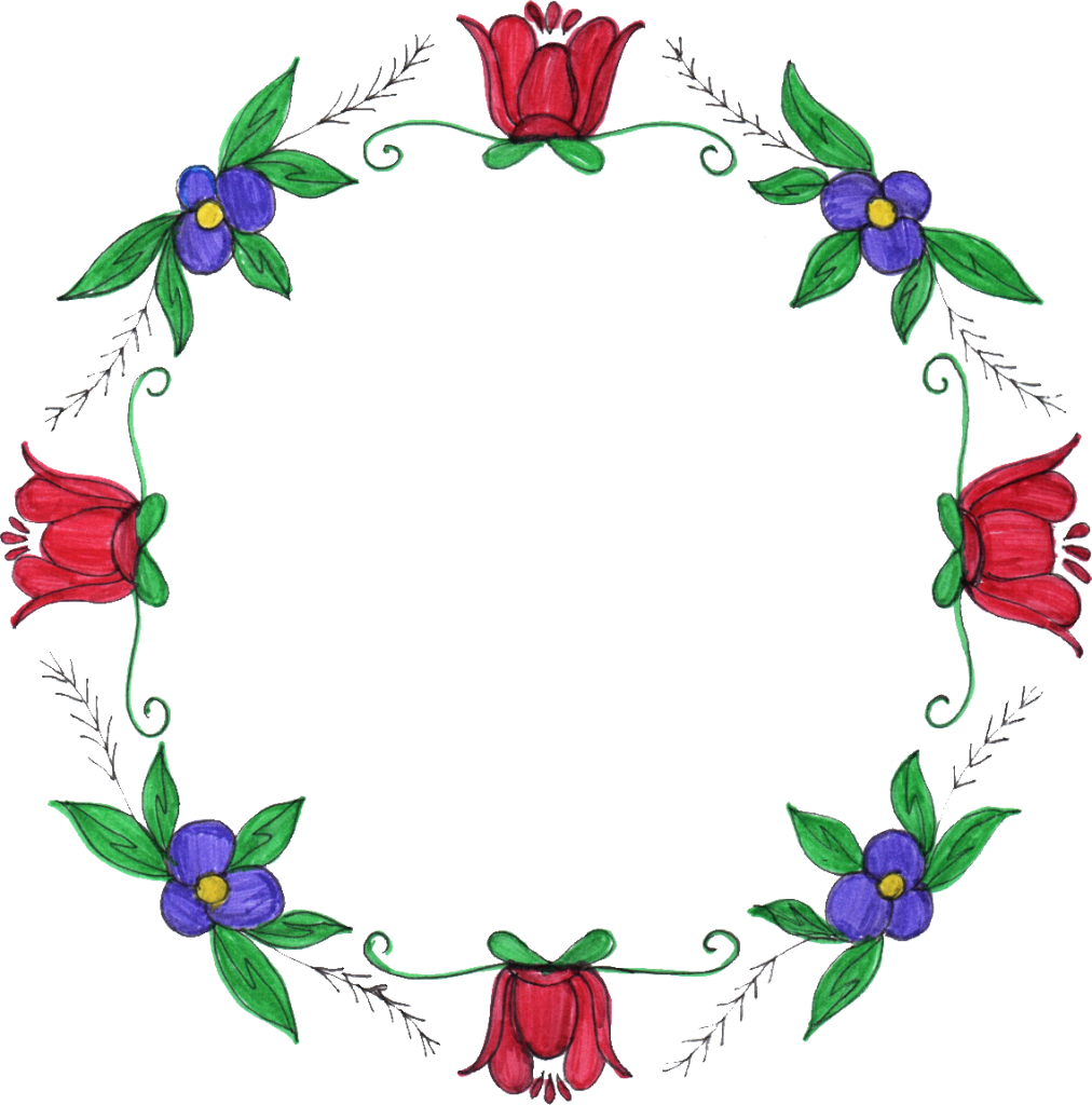 Flower Frame Clipart Healthy (1012x1024), Png Download