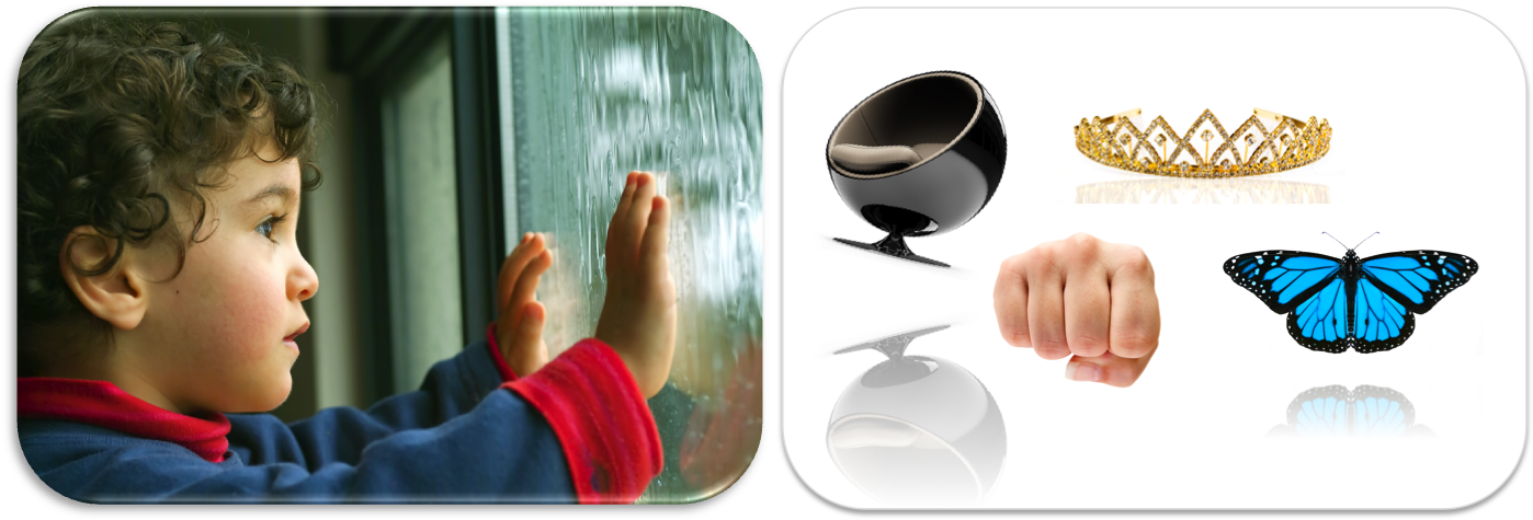 It - Kids Watching Rain (1404x533), Png Download