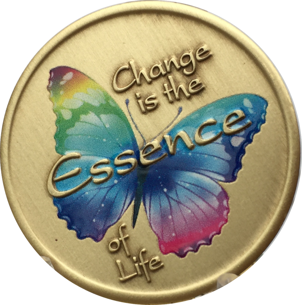 Change Is The Essence Of Life Color Rainbow Butterfly - Ayurveda (1012x1024), Png Download