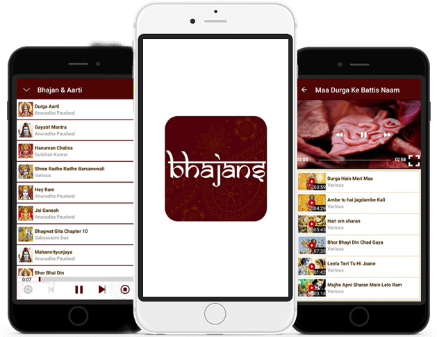 Durga Chalisa Bhajans And Aarti - Iphone (646x484), Png Download