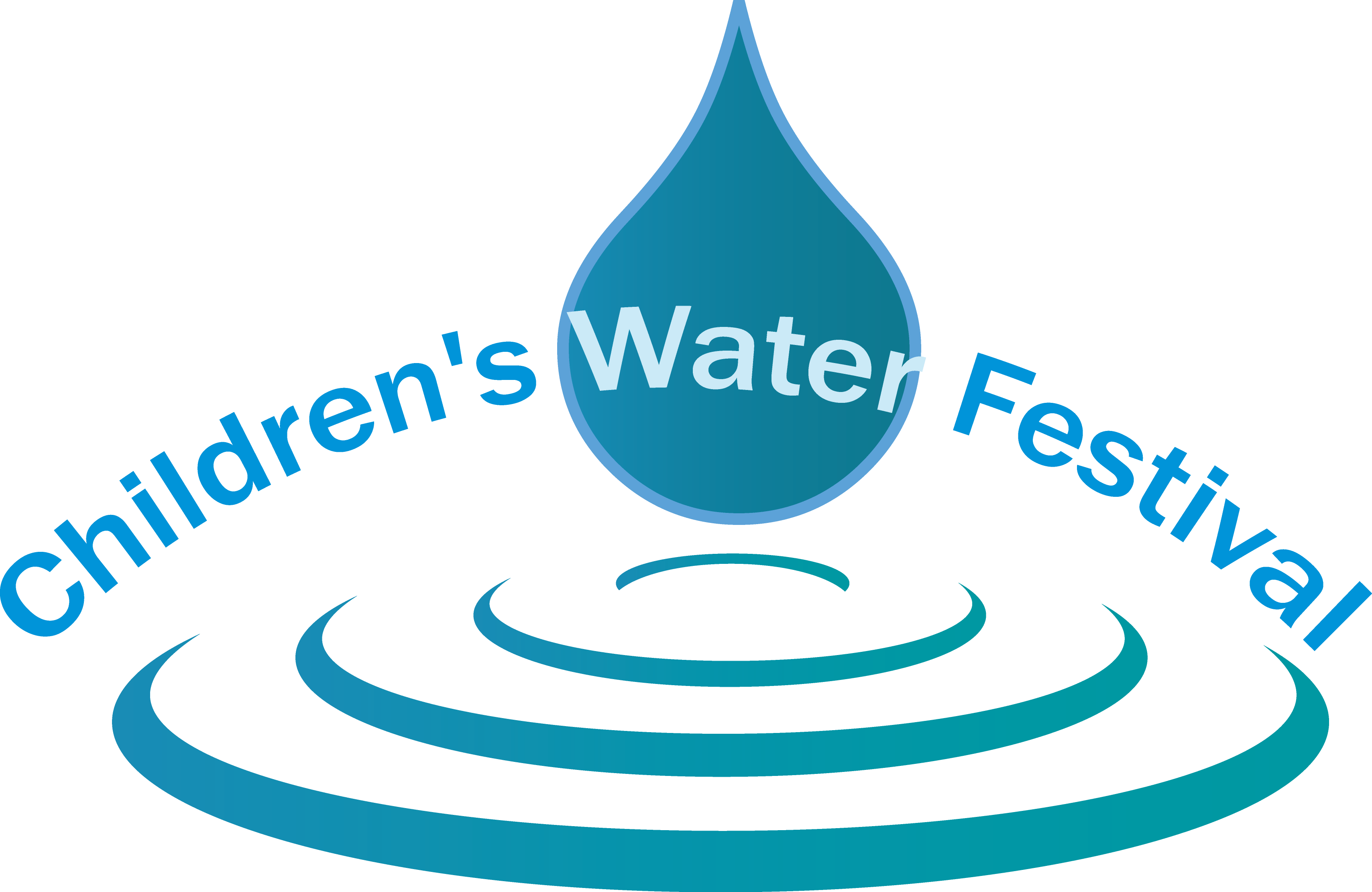 Children's Water Festival Logo - Circle (3418x2221), Png Download