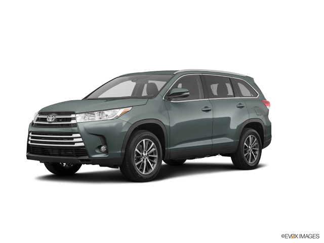 Highlander Le Alumina Jade Metallic - Toyota Highlander Xle 2018 Hybrid (640x480), Png Download