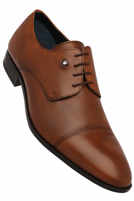 Louis Philippe Mens Leather Lace Up Formal Shoe - Leather (540x810), Png Download