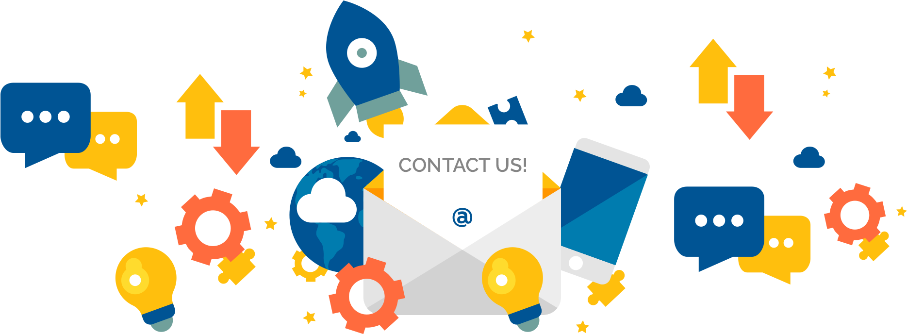 Get In Touch With Track Revenue - Contact Us Background Image Png (1920x706), Png Download