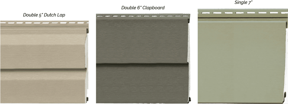 Vinyl Siding Styles (1000x372), Png Download