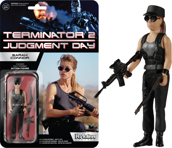 Judgment Day - Sarah Connor Action Figure (700x603), Png Download