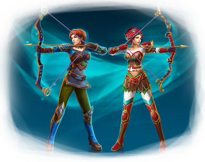 Archer/amazon Arrow/rogue - Woman Warrior (694x549), Png Download