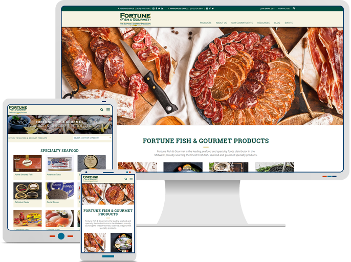 Fortune Fish & Gourmet - Ham (686x513), Png Download