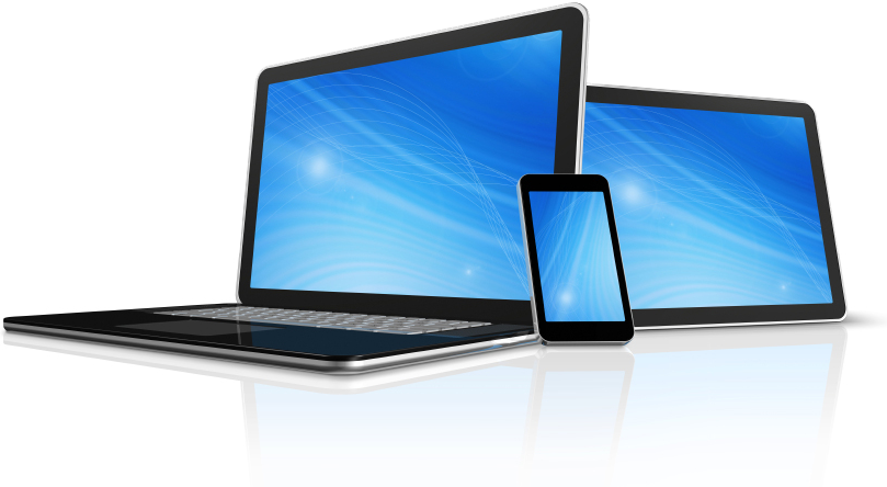 We Use Industry Leading Wireless Technology To Offer - Laptop Tablet And Phone All In One (809x444), Png Download