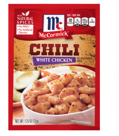 Mccormkick Spice Labels Png - White Chicken Chili Seasoning (736x460), Png Download
