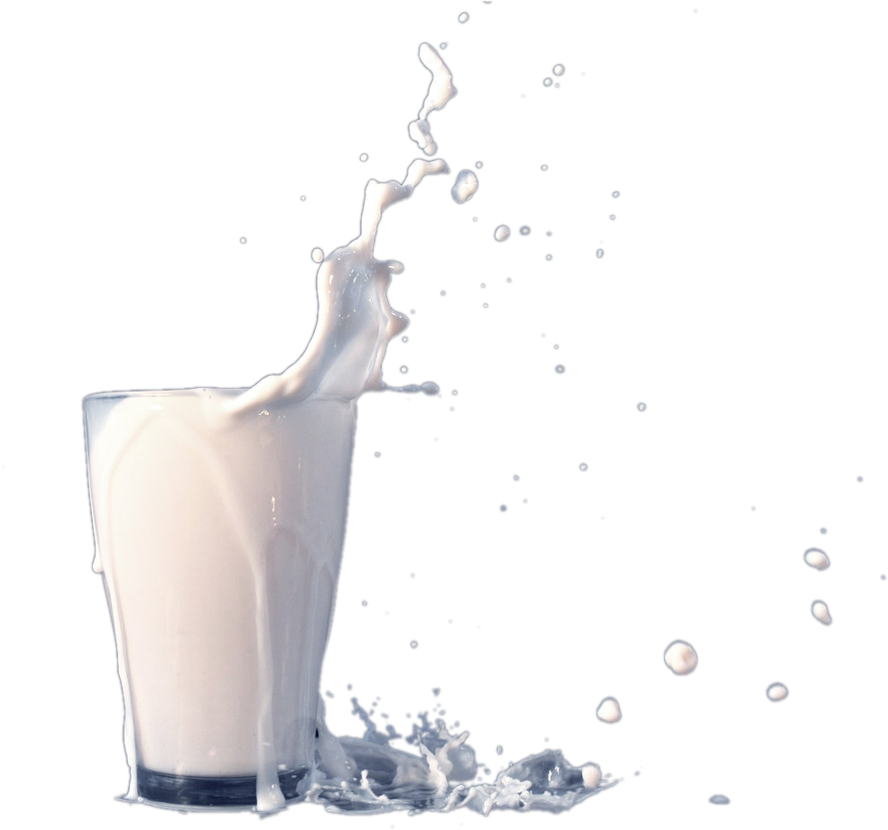 Splashing Milk By Ajow3ew0l-d5torsm - Milk (1024x989), Png Download