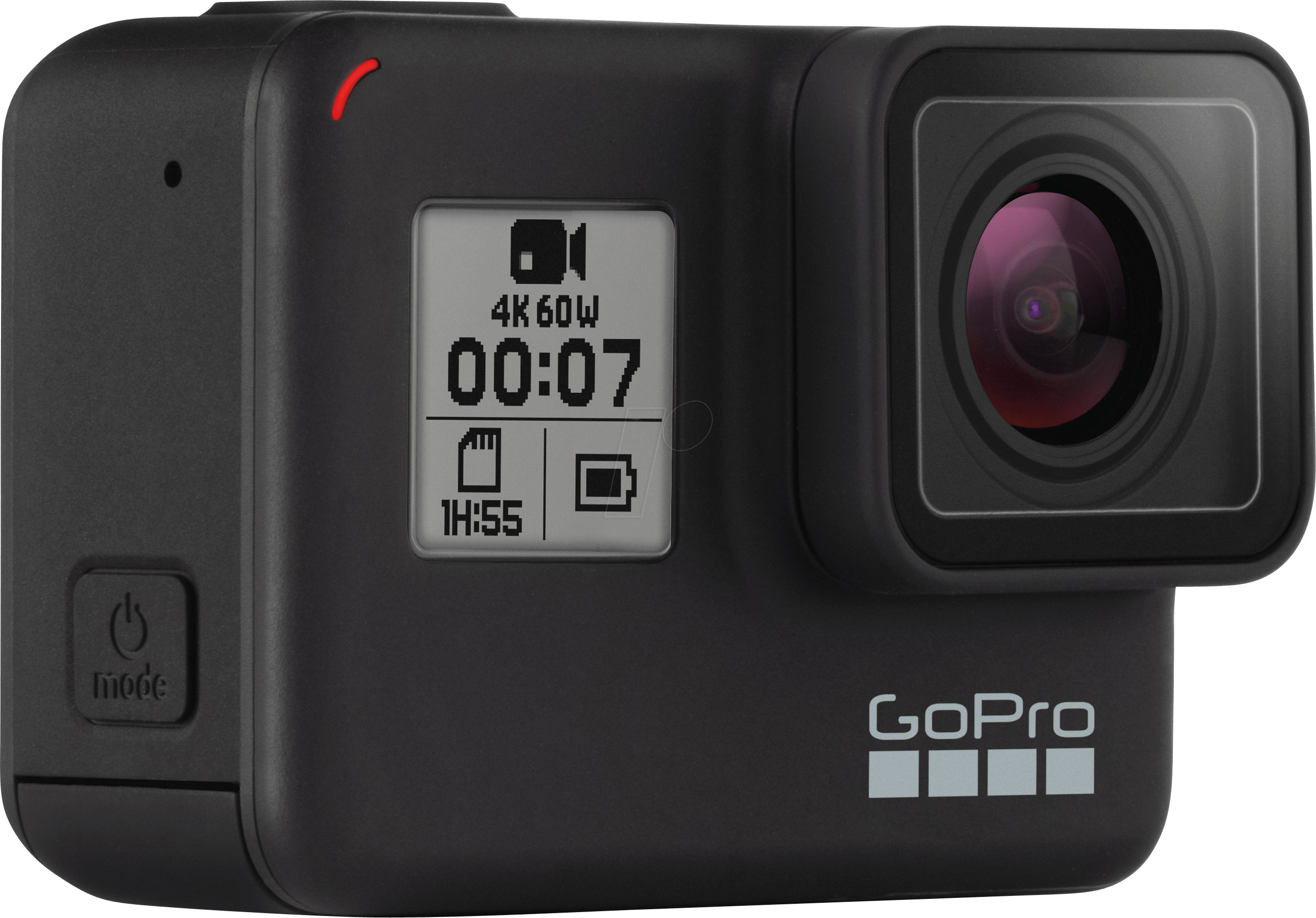 1/18 - Gopro 7 Black Top (2684x1872), Png Download