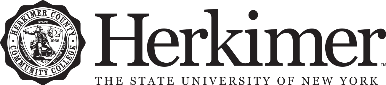 Black & White - Herkimer County Community College (1315x298), Png Download