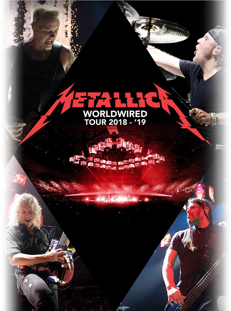 Metallica - Tour - Metallica Worldwired Tour 2019 (980x1273), Png Download