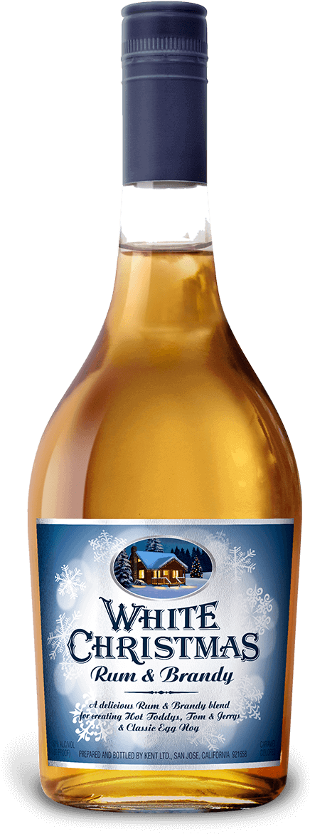 White Christmas Rum And Brandy (800x1180), Png Download